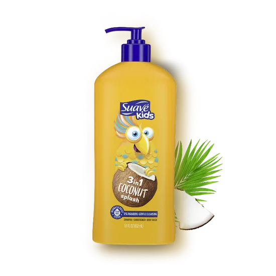 Coconut Splash 3-in-1 Shampoo, Conditioner, Body Wash