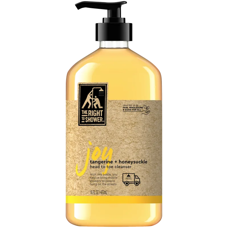Head to Toe Cleanser, Tangerine + Honeysuckle (2019 formulation)
