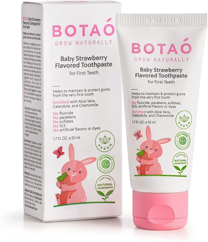 Baby Strawberry Flavored Toothpaste