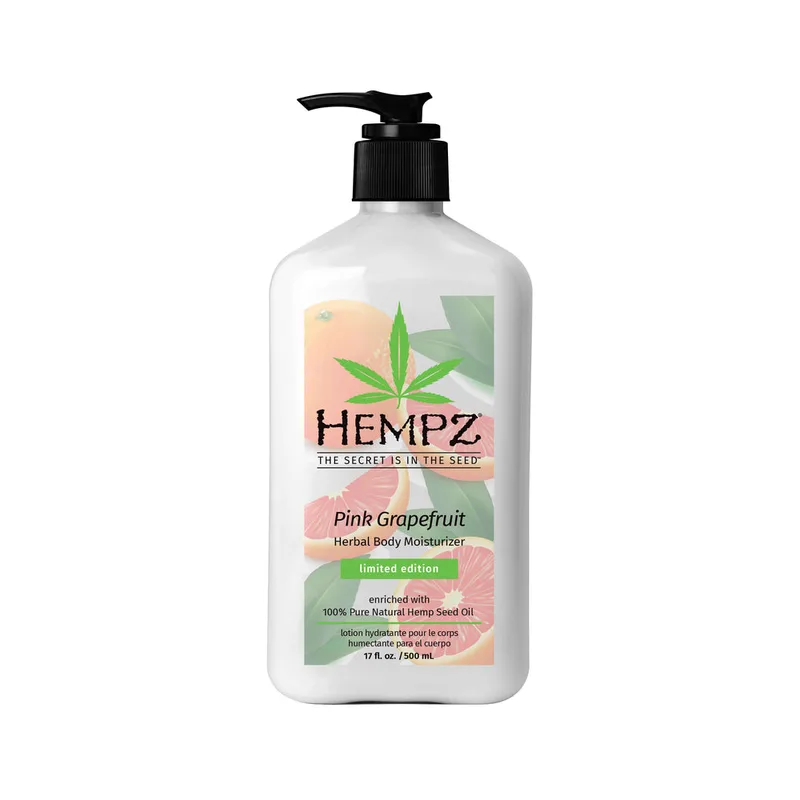Herbal Body Moisturizer, Pink Grapefruit