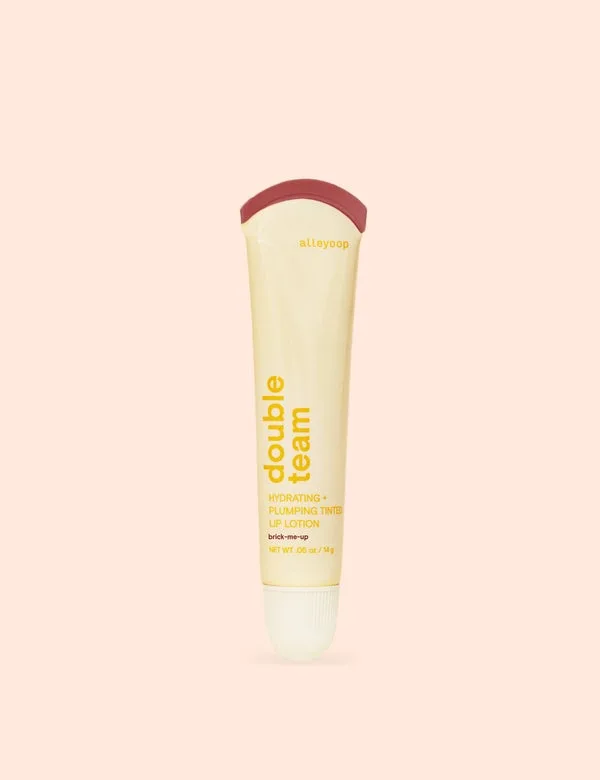double team Tinted lip lotion, Brick-Me-Up