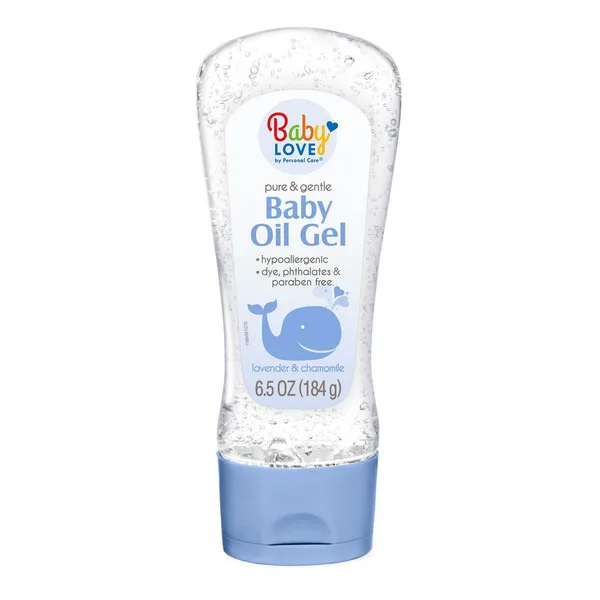 Baby Love Pure & Gentle Baby Oil Gel, Lavender & Chamomile
