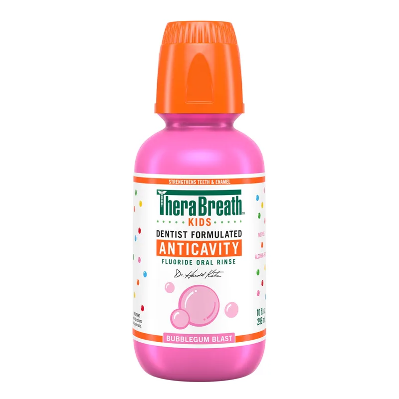 Kids Fluoride Oral Rinse, Bubblegum Blast,