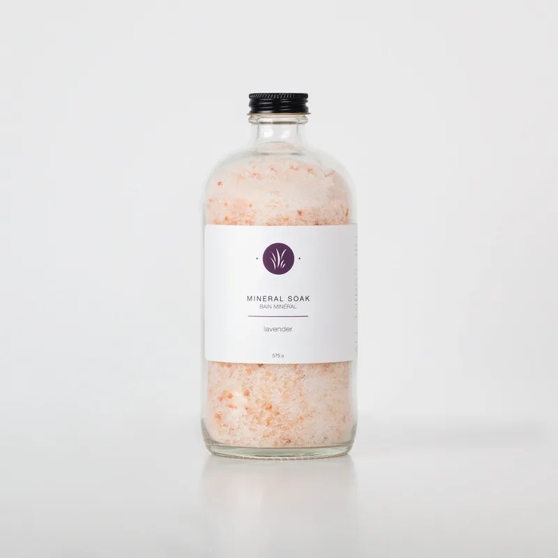 Mineral Soak, Lavender