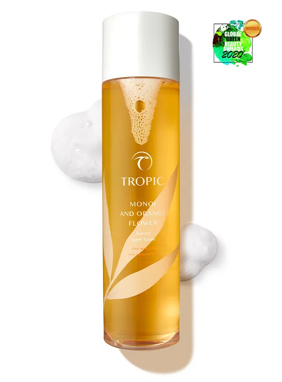 LUXURY BATH FOAM, Monoi & Orange