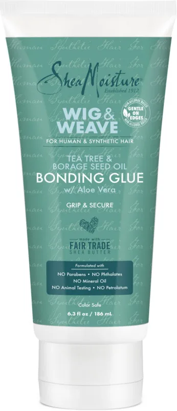 Wig & Weave Bonding Glue, Tea Tree & Borage Seed Oil (2020 formulation)
