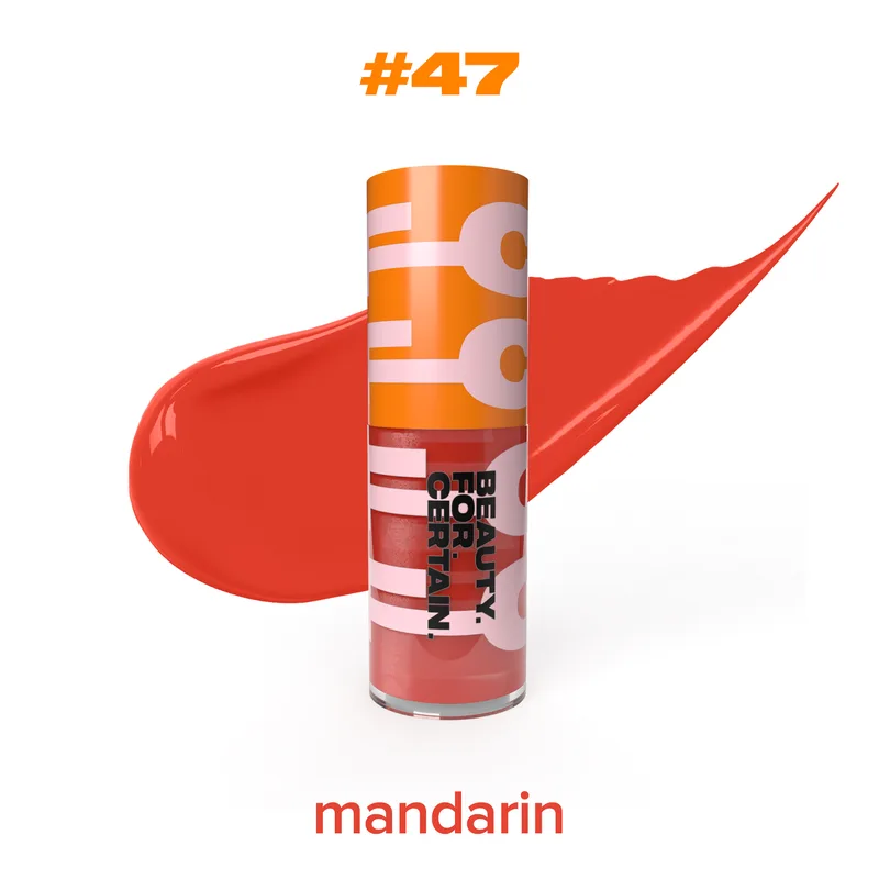 matte liquid lipstick, #47 Mandarin