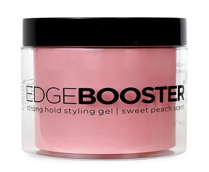 Edge Booster Strong Hold Styling Gel, Sweet Peach
