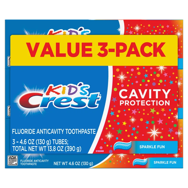 Kid's Fluoride Anticavity Toothpaste, Sparkle Fun