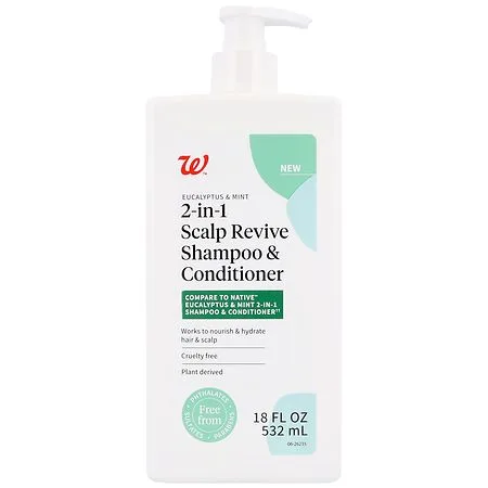 2 in 1 Scalp Revive Shampoo & Conditioner, Eucalyptus & Mint