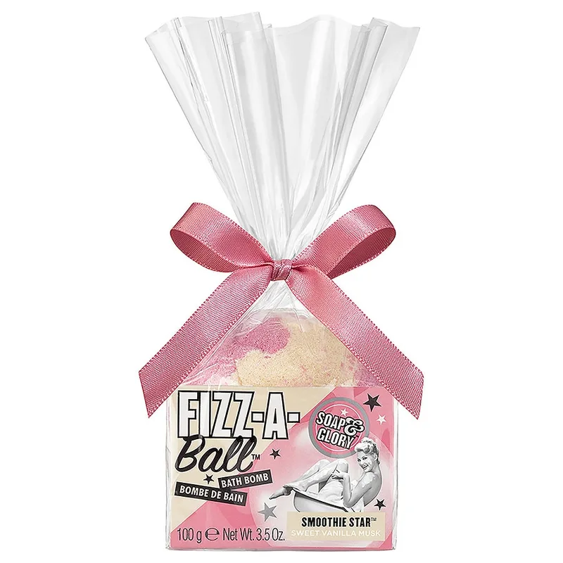 Fizz A Ball Bath Bomb, Smoothie Star Sweet Vanilla Musk (2018 formulation)