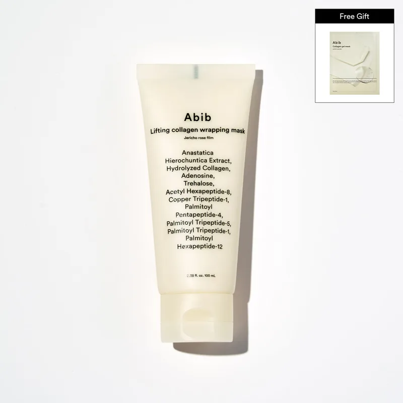 Abib Dark spot collagen wrapping mask, Glutathione film
