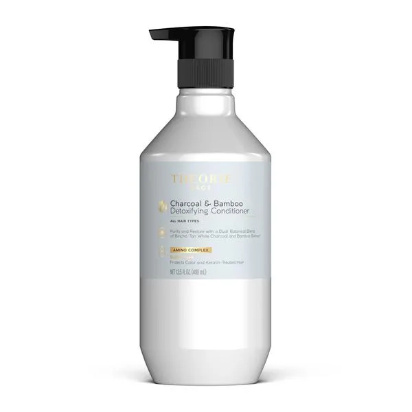 Sage Detoxifying Conditioner, Charcoal & Bamboo (2018 formulation)