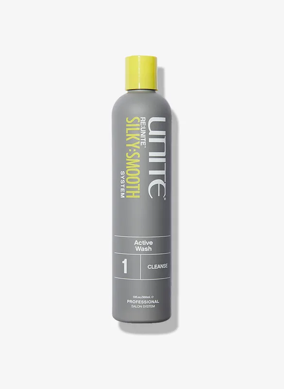 Re:Unite Silky:Smooth Active Wash, Cleansing Step 1 of 3 Step Routine