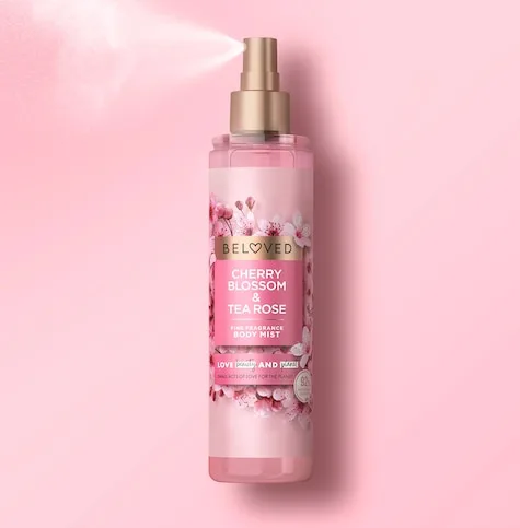 Beloved Vegan Fine Fragrance Body Mist, Cedar & Alpine Berry