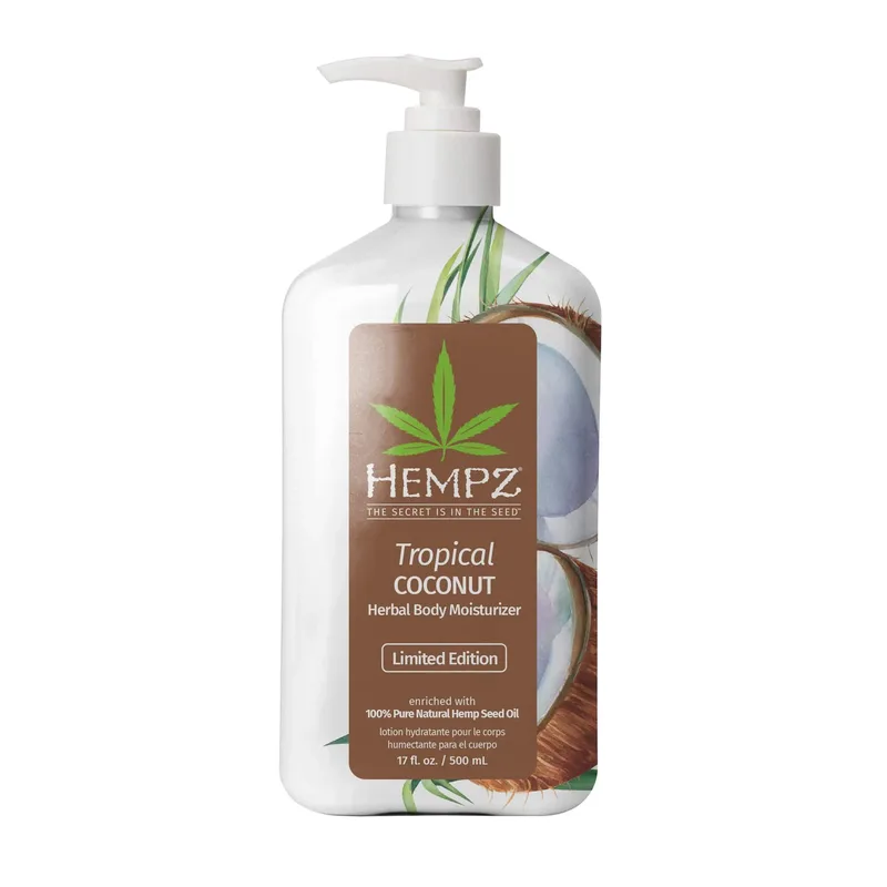 Herbal Body Moisturizer, Tropical Coconut