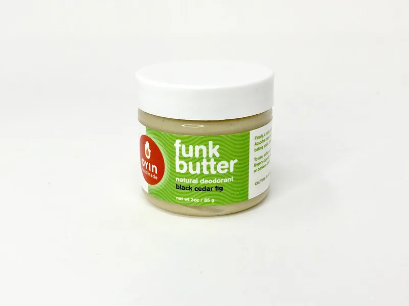 Oyin Funk Butter Natural Deodorant, Black Cedar Fig