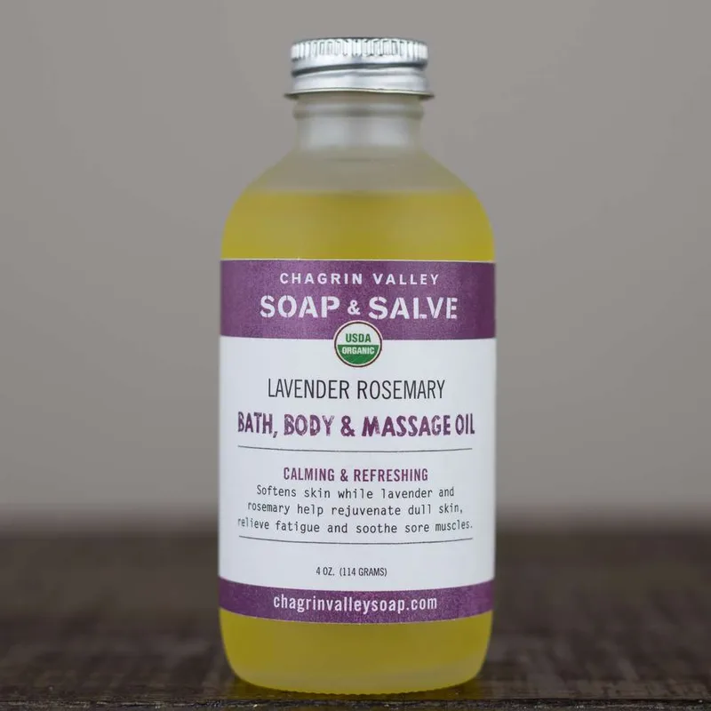 Company Bath & Body Oil, Lavender Rosemary