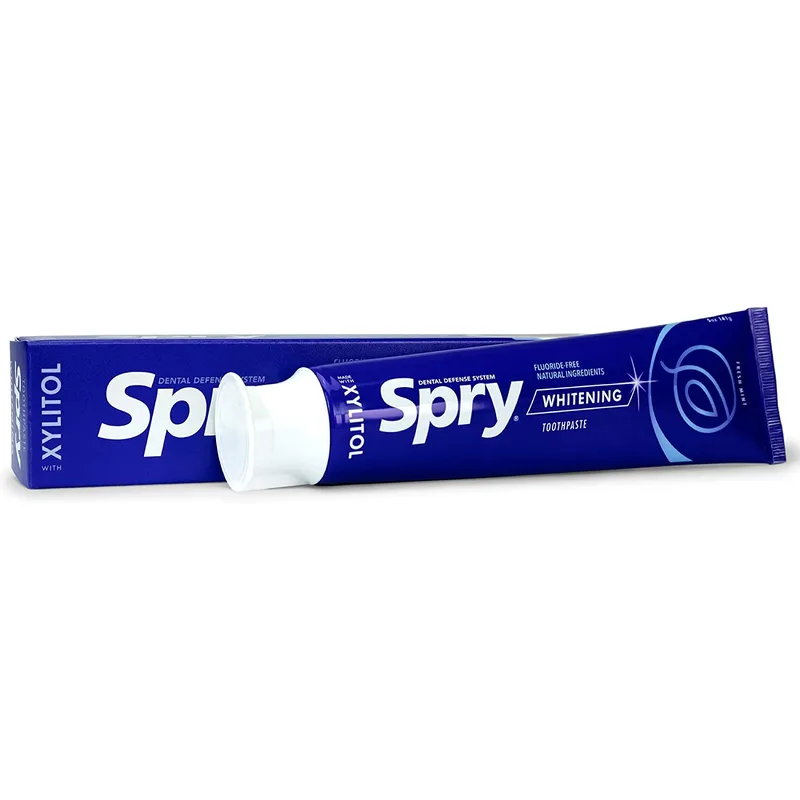 Fluoride Free Whitening Toothpaste With Xylitol, Fresh Mint, Fresh Mint (2020 formulation)
