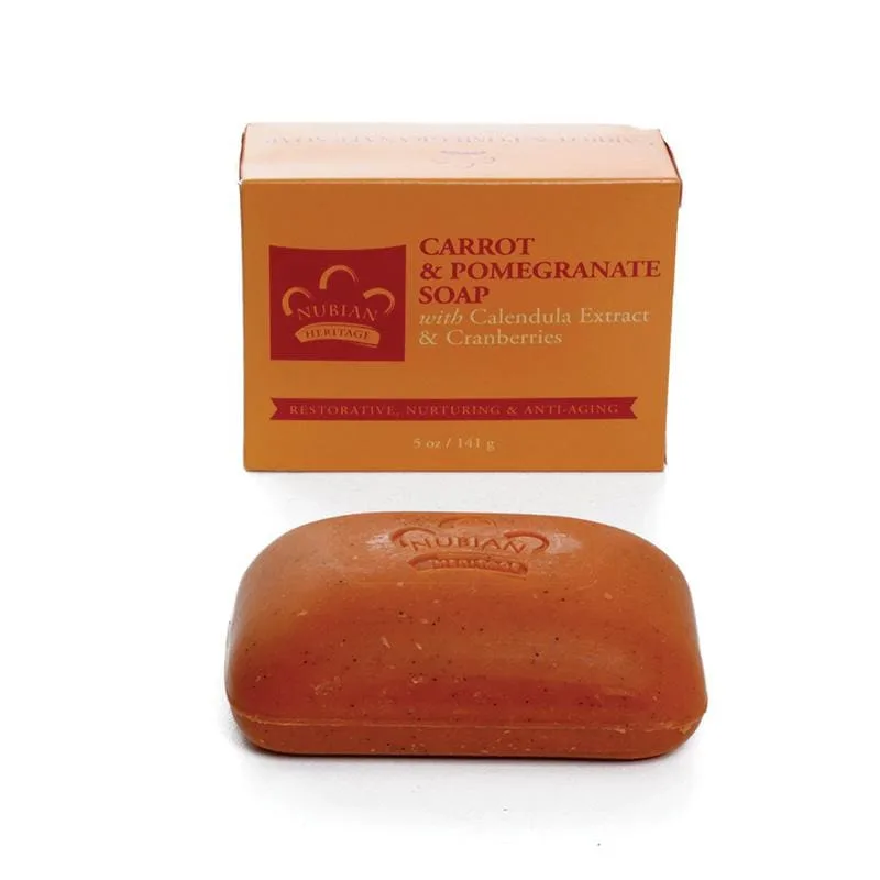 Carrot & Pomegranate Bar Soap