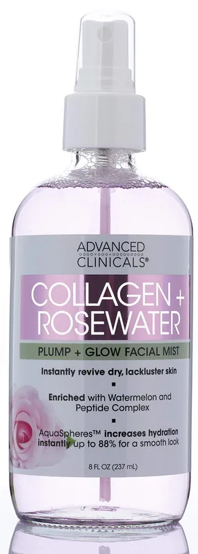 Collagen + Rosewater Plump + Glow Facial Mist