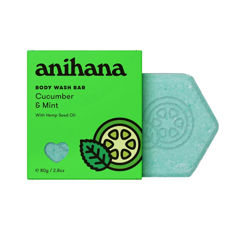 Cucumber & Mint Body Wash Bar