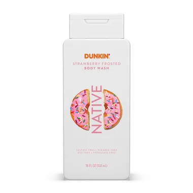 Body Wash Dunkin' , Strawberry Frosted