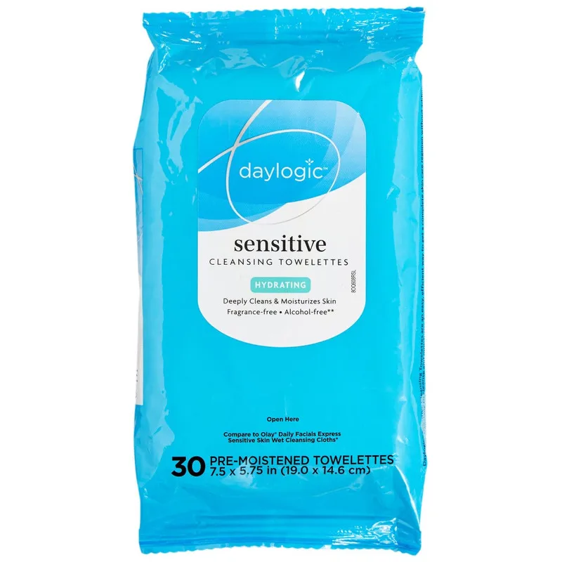 Sensitive Cleansing Towelettes, Hydrating (2020 formulation)