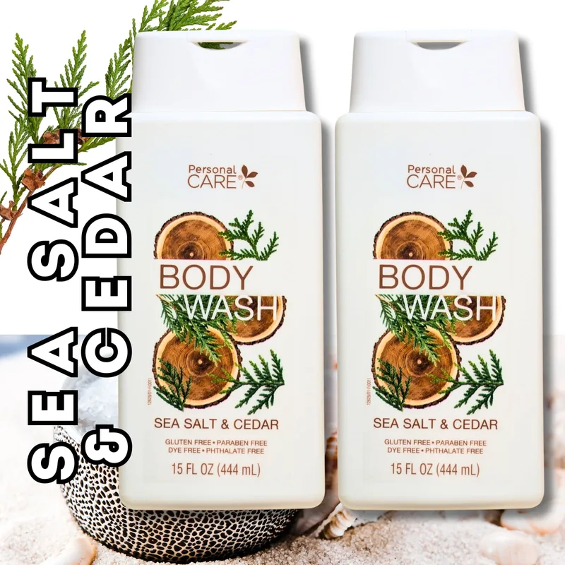 Sea Salt & Cedar Body Wash