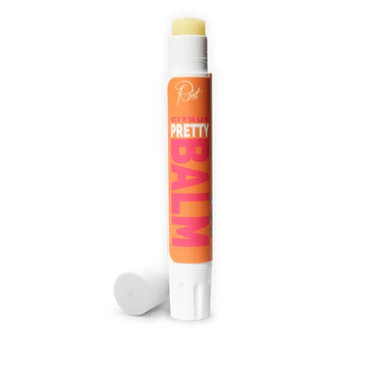 Citrus Pretty Balm - 100% Natural Vegan Moisturizing Lip Balm, Clear