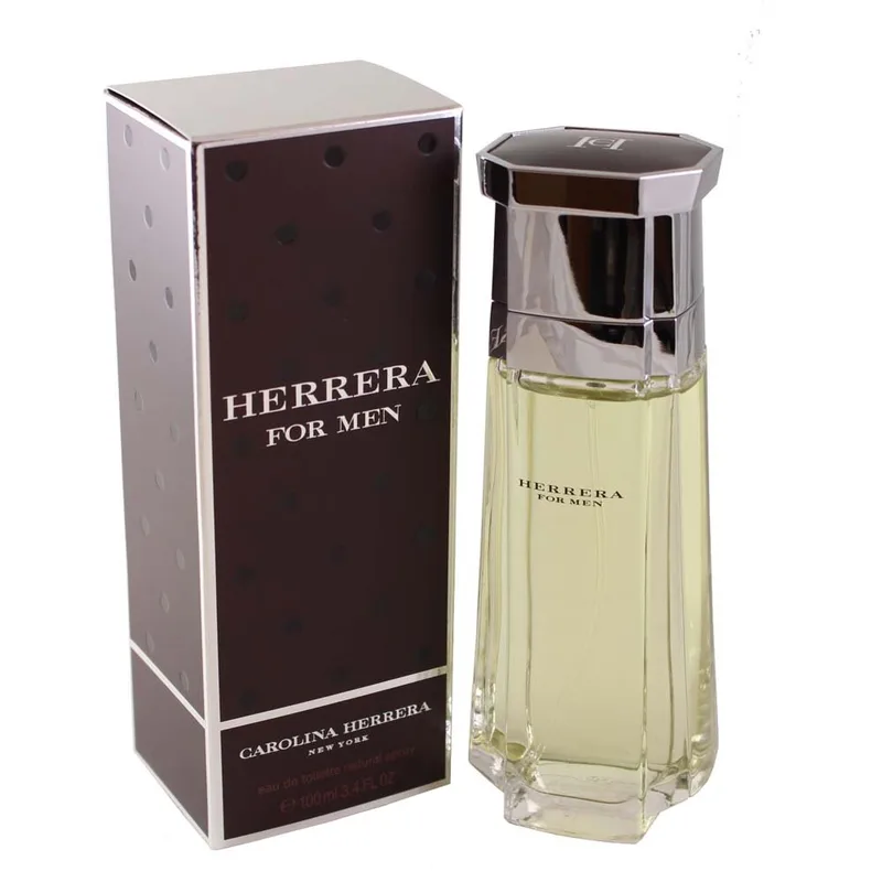 Herrera for Men Eau De Toilette Spray (2018 formulation)