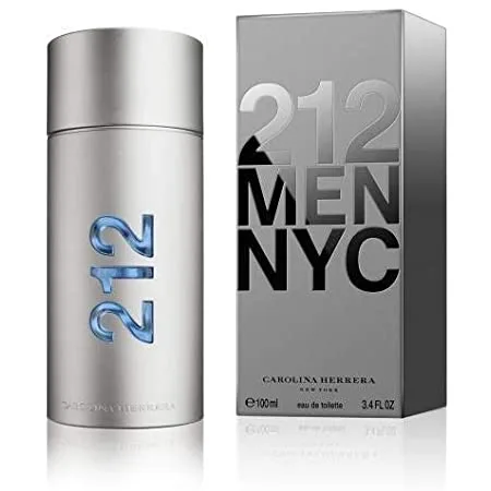 Eau De Toilette Natural Spray, 212 Men NYC (2018 formulation)