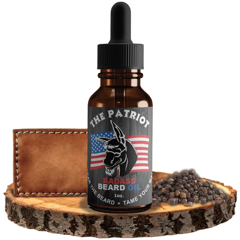 The Patriot Badass Beard Oil