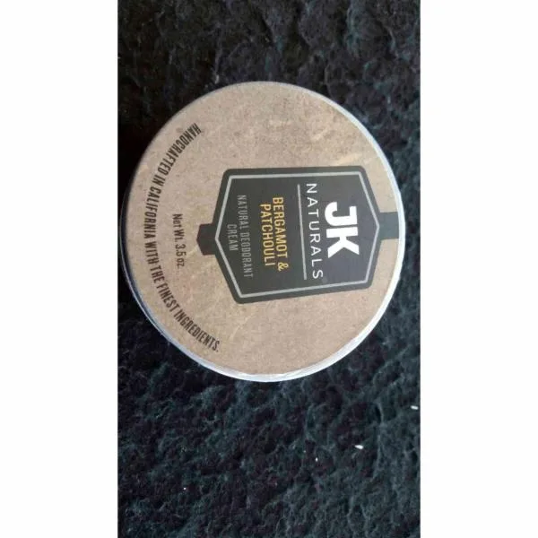 Bergamot & Patchouli Natural Deodorant Cream (2019 formulation)