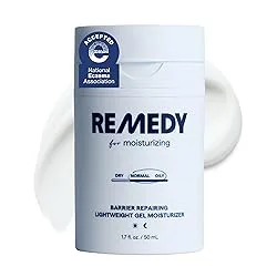 Skin Lightweight Gel Moisturizer, Repairs & Strengthens Skin Barrier with Squalane, Ceramide, Niacinamide