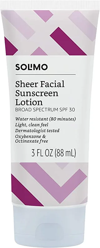Sheer Facial Sunscreen Lotion, SPF 30