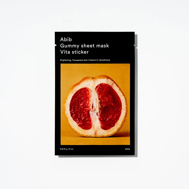 Abib Gummy Sheet Mask, Vita Sticker