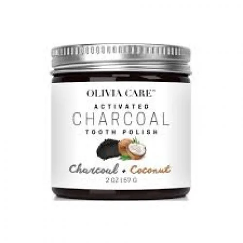 Activated Charcoal Tooth Polish, Charcoal + Coconut (2019 formulation)