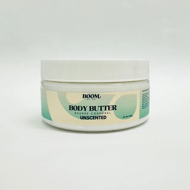 Boom Bath and Body Body Butter, Unscented