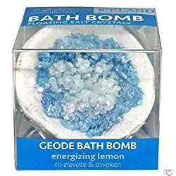 Village Naturals Aromatherapy, Bath Bomb, Floating Salt crystals (2020 formulation)
