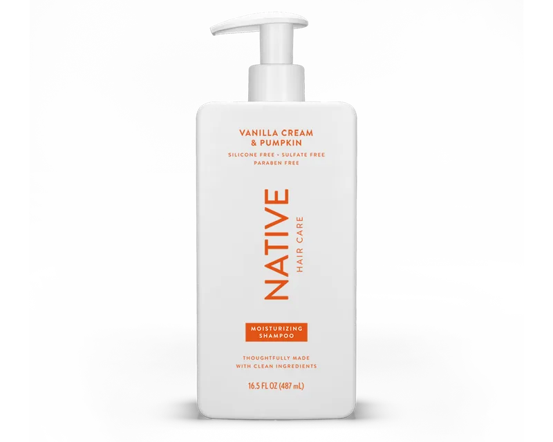 Moisturizing Shampoo, Vanilla Cream & Pumpkin