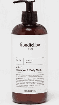 2 in 1 Shampoo & Body Wash, Sea Salt & Moss No.08 (2020 formulation)