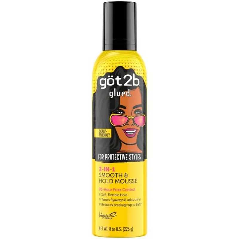 Glued 2 in 1 Smooth & Hold Mousse