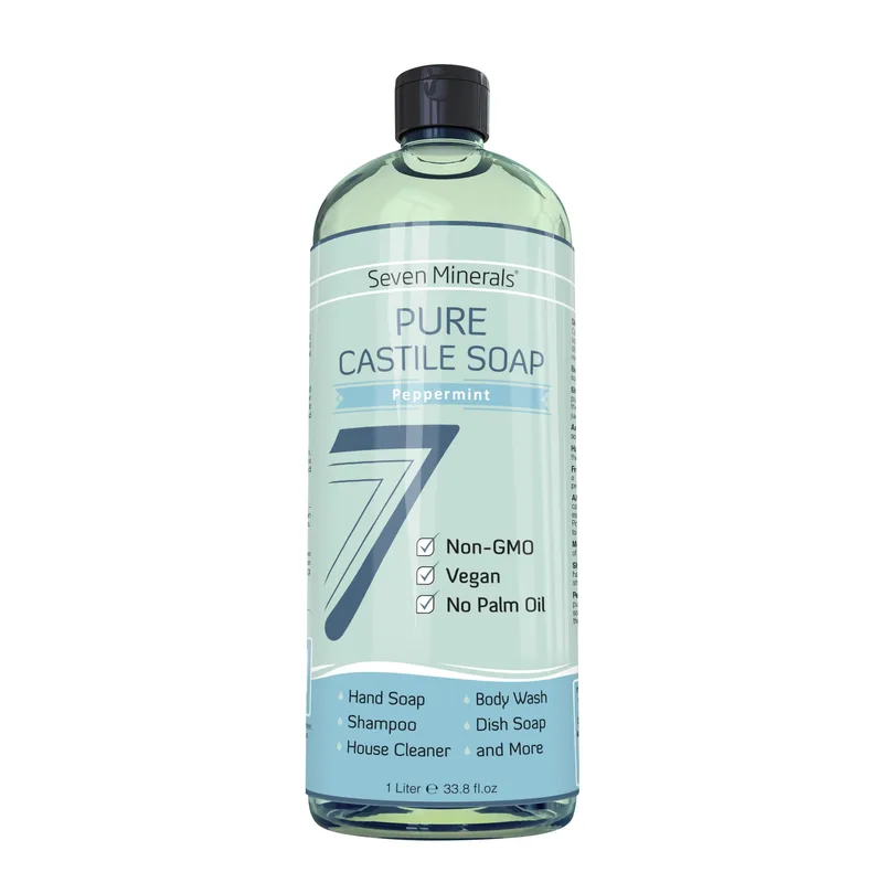 Pure Castile Soap, Peppermint