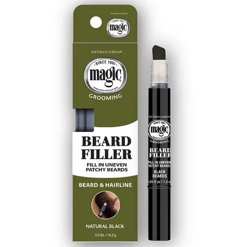 Magic Beard Filler, Magic Grooming - Natural Black
