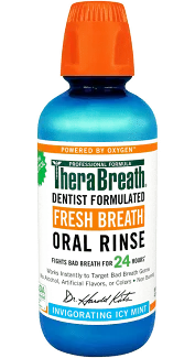 Dentist Formulated Fresh Breath Oral Rinse, Invigorating Icy Mint
