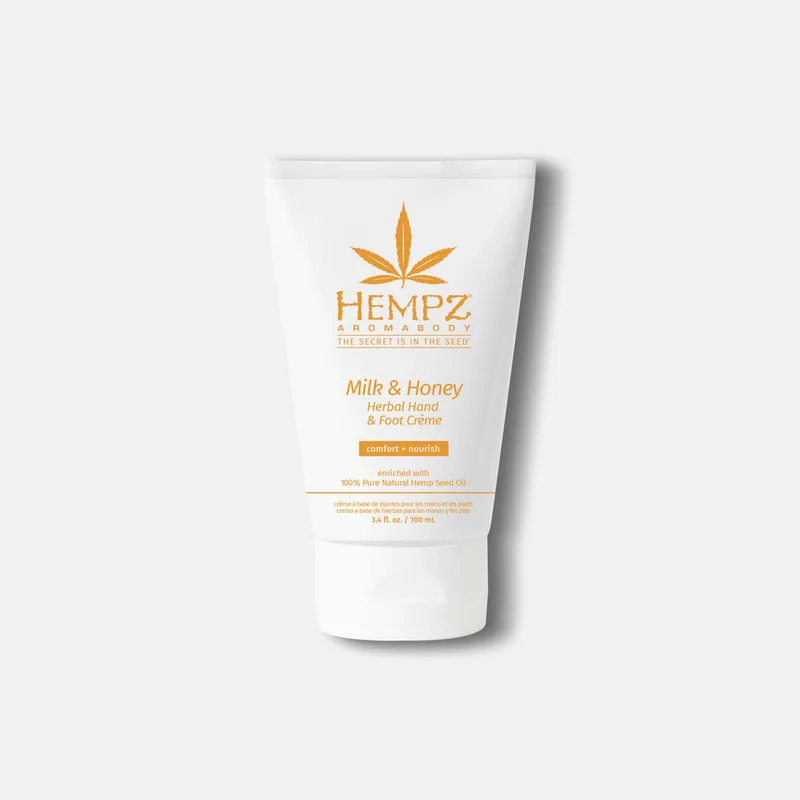 AromaBody Herbal Hand & Foot Creme, Milk & Honey