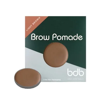 Waterproof Magnetic Brow Pomade Pan, Light Brown