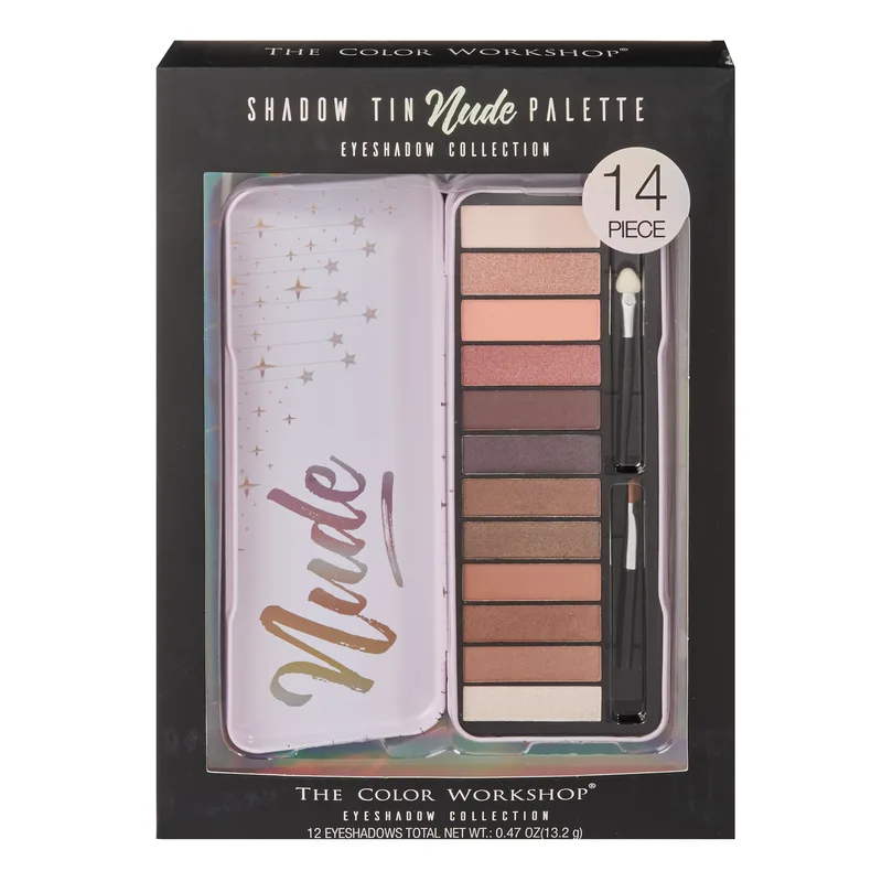 Nude Palette Eyeshadow Tin Set