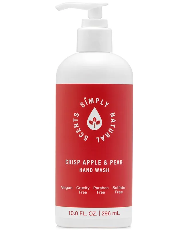 Natural Scents, Hand Wash, Crisp Apple & Pear